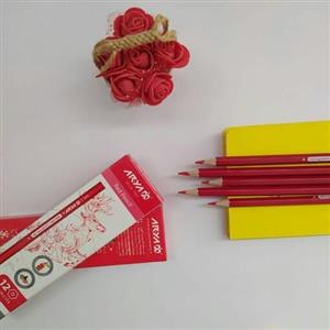 مداد قرمز  آریا - با رنگ بدنه بهداشتی