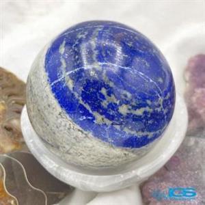 گوی سنگ لاجورد ماساژ درمانی و دکوری افغانستان Lapis lazuli