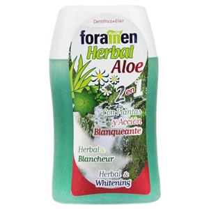 خمیر دندان و دهانشویه فورامن مدل Aloevera حجم 100 میلی لیتر Foramen mouthwash And Toothpaste 100ml 