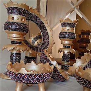 هفت سین نقطه کوبی طلایی و مشکی