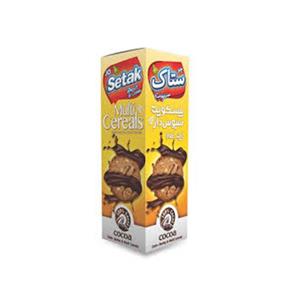 بیسکوئیت مولتی پلاس سبوس دار چند غله کاکائو 370 گرم ستاک