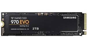 حافظه اس اس دی سامسونگ مدل 970 اوو با ظرفیت 2 ترابایت SAMSUNG MZ-V7E2T0BW 970 EVO 2TB PCIe NVMe M.2 SSD Drive