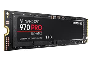 حافظه اس اس دی سامسونگ مدل 970 پرو با ظرفیت 1 ترابایت SAMSUNG MZ-V7P1T0BW 970 PRO 1TB PCIe NVMe M.2 SSD Drive