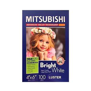 کاغذ گلاسه میتسوبیشی سایز 10x15 وزن 260 گرم 100 برگ