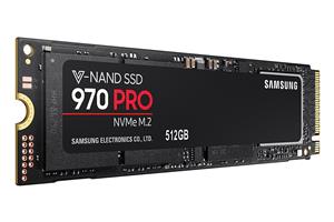 حافظه اس اس دی سامسونگ مدل 970 پرو با ظرفیت 512 گیگابایت SAMSUNG MZ-V7P512BW 970 PRO 512GB PCIe NVMe M.2 SSD Drive