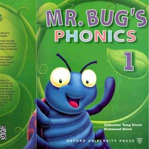 کتاب مستر باگز فونیکس یک ویرایش دوم با سی دی mr bugs phonics 1