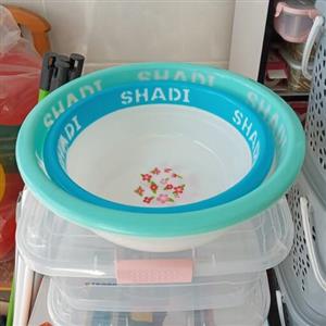 لگن شادی 2 عددی در 2 اندازه 30 و 36 سانتی متر با 