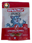 تشویقی گربه کرانچی اسنکی با طعم مرغ و پنیر مناسب تقویت مفاصل ۶۰ گرمی ـ SNACKY CRUNCH CHICKEN & CHEESE CAT AWARD STRONG BONES 60 GR