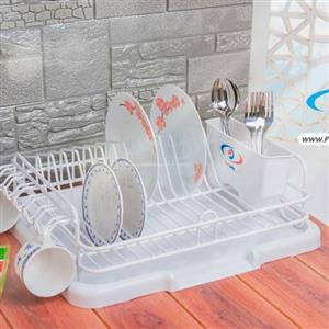 جاظرفی کنار سینکی یک طبقه سفید