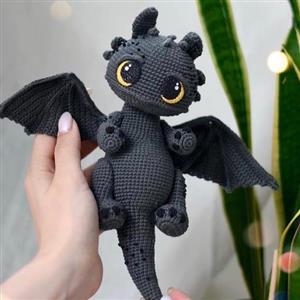 عروسک اژدها بی دندون