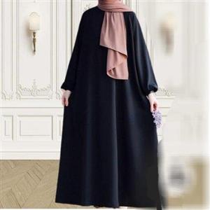 عبای اسلامی عربی آستین جدا ساده و شیک مدل رستا ماه شو مزون