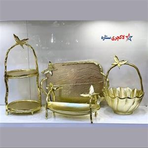 سرویس پذیرایی آلومینیوم ایوان طلایی ونقره ای  آبکاری پی وی دی