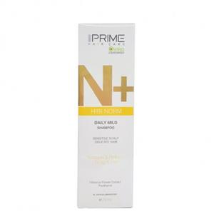 شامپو ملایم روزانه پریم مدل N+ مناسب پوست حساس و موی نازک 250 میل Prime Daily Mild Shampoo For Sensitive Scalp 250ml