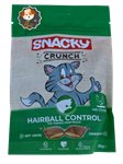 تشویقی گربه کرانچی اسنکی با طعم مرغ هربال کنترل ۶۰ گرمی ـ SNACKY CRUNCH CHICKEN HAIRBALL CONTROL 60 GR