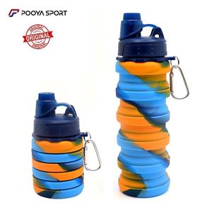 قمقمه تاشو سیلیکونی Silicone Water Bottle نیم لیتری اصل