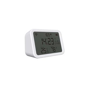 ساعت رو میزی هوشمند پرودو مدل Porodo WiFi Smart Clock – Ambience Sensor PD-LSTHSR 