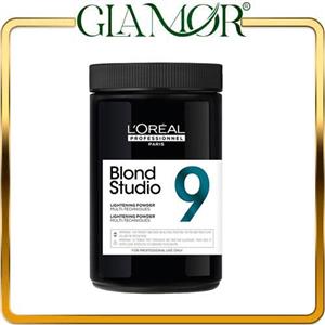 پودر دکلره لورآل استودیو حجم 500 گرم (Loreal Blond Studio bleaching powder)