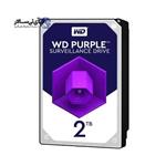 هارد اینترنال وسترن دیجیتال بنفش 2 ترابایت استوک(کارکرده) Purple WD20PURZ