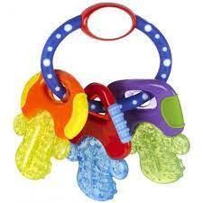 دندان گیر نوزادی طرح دسته کلید ژله ای چیوکو CHIOCO