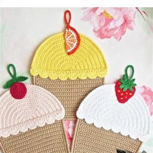 دستگیره های رنگی بافتنی آشپزخانه