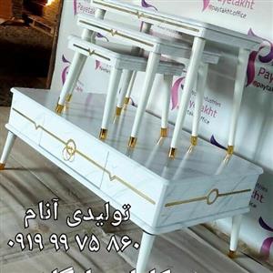 جلو مبلی عسلی جلو مبلی چهار تیکه