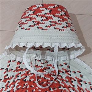 زنبیل تسمه و سفره چین دار