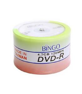 دی وی دی خام بینگو بسته 50 عددی Bingo DVD-R Pack of 50