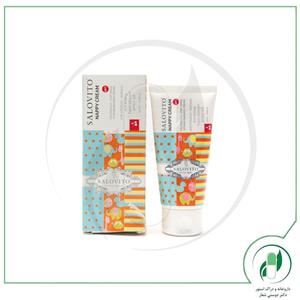 کرم سوختگی پای کودک مدل Zink Oxide مناسب برای کمتر از 1 سال سالوویتو - Salovito