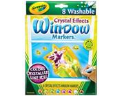 ماژیک مخصوص روی شیشه CRAYOLA مدل 8174CR 8Window Markers Crystal Effects