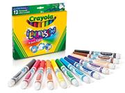 ماژیک CRAYOLA مدل 8329CR 12Super Washable Pens