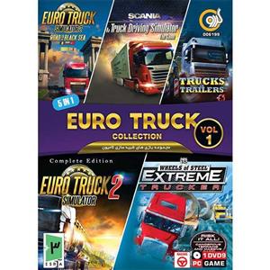 بازی اورجینال Euro Truck Collection Vol.1 PC 1DVD9 گردو