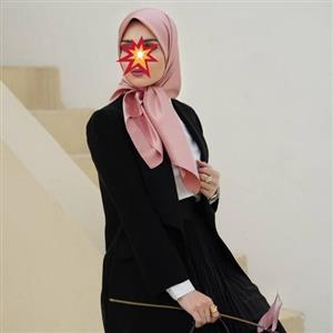 روسری ساتن تک رنگ