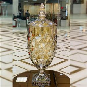 کلمن شیشه ای 5.5لیتری شامپاینی در سه طرح شیک