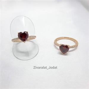 انگشتر ژوپینگ نگین دار  کد A20