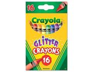 پاستل شمعی CRAYOLA مدل 3716CR 16 ct Multi-Colored Glitter