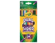 مدادرنگی دوطرفه CRAYOLA مدل 6100CR 12CRAYONS DUAL SIDED