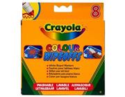 ماژیک CRAYOLA مدل 8223CR 8 Rainbow Colour - Wipeoff Pens