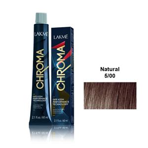 رنگ مو بدون آمونیاک ۵/۰۰ کروما لاکمه Lakme