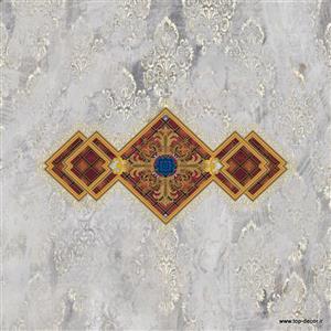 پوستر دیواری پتینه طوسی رنگ
