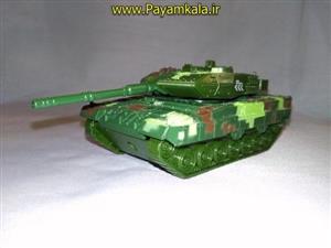 تانک فلزی M-56 چراغدار-موزیکال سبز 