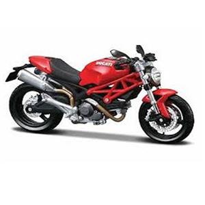 ماکت فلزی موتورسیکلت دوکاتی (DUCATI MONSTER 696 BY MAISTO)(1/18)