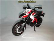 (سایز بزرگ) ماکت فلزی موتورسیکلت دوکاتی (DUCATI HYPERMOTARO SP 2013 BY MAISTO)(1/12)