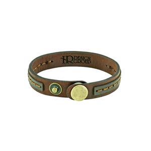 دستبند چرمی اچ ار دیزاین مدل BR34D2 Hr Design Leather Bracelet 