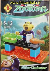 لگو سری زوتوپیا ZOOTOPIA (ساخت SLTOYS) کد (8953) طرح B