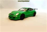 ماشین اسباب بازی پورشه (PORSCHE 911 GTS BY WELLY) سبز