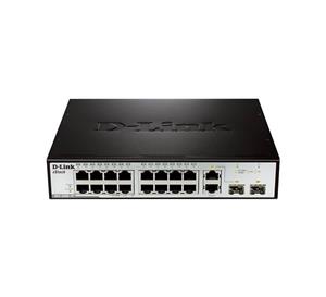 سوییچ 18 پورت مدیریتی دی-لینک مدل DES-3200-18 D-Link DES-3200-18 Layer 2 Management Switch