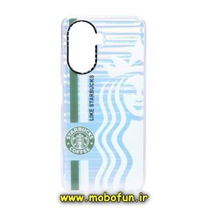 قاب گوشی Huawei Nova Y70 هوآوی طرح استارباکس ضد ضربه هولوگرامی یانگ کیت IDEA SKIN کد 36