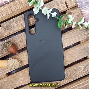 قاب گوشی Galaxy A54 5G سامسونگ اورجینال چرمی لدرکیس Leather Case مشکی کد 55