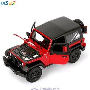 ماکت فلزی جیپ گرند رانگلر 2014 بزرگ (1:18) مدل  2014 JEEP WRANGLER BY MAISTO مسی