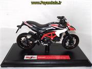 ماکت فلزی موتورسیکلت دوکاتی (DUCATI HYPERMOTARO SP 2013 BY MAISTO)(1/18)